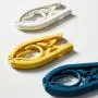 Kudden Cloth Hanger Folding Plastic Clothes Hanger Pegs Laundry Hook Closet 3Pcs /Set Travel Space Saving