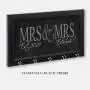 Mrs & Mrs Key Holder, Lesbian Gift, Gay Gift, Lesbian Wedding Gift, Gay Wedding Gift, Key Hanger, Wall Key Rack, Wall Key Holder, Key Holders, Personalized Gift, Home, Housewarming Gift, Wedding Gift