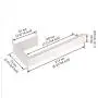 KES Hand Towel Holder Bathroom Towel Bar Kitchen Dish Cloths Hanger SUS 304 Stainless Steel RUSTPROOF Wall Mount No Drill Brushed Finish, A23580DG-2 KES Hand Towel Holder Bathroom Towel Bar Kitchen Dish Cloths Hanger SUS 304 Stainless Steel RUSTPROOF Wall Mount No Drill Brushed Finish, A23580DG-2