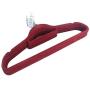 wrea 10pcs Non-Slip Flocked Adult Clothes Hangers 360 Degree Swivel Notched Shoulders Coat Trousers Hanger wrea 10pcs Non-Slip Flocked Adult Clothes Hangers 360 Degree Swivel Notched Shoulders Coat Trousers Hanger