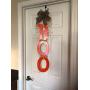 BOO Door Hanger, Halloween Decor, Festive Halloween Decorations, Handmade Halloween Decor