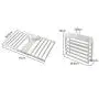 HJYPYJ Magic Hanger,Stainless Steel + Abs Magical Hangers,Double Row Rotate Trouser Hangers,Space-Saving Organizer Hangers,Suitable for Wardrobe Cloakroom Multi-Layer Storage/White / 54x36.8 HJYPYJ Magic Hanger,Stainless Steel + Abs Magical Hangers,Double Row Rotate Trouser Hangers,Space-Saving Organizer Hangers,Suitable for Wardrobe Cloakroom Multi-Layer Storage/White / 54x36.8