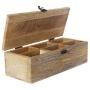 Christmas Sale Wooden Tea Bag Storage Boxes Compact Organizer Handcrafted For Storage of Tea Bags Condiments Spices