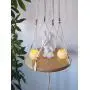 Macrame Plant Hanger or Hanging Table