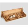 Isa Wooden Shelf Retro Cow Pattern Wall Hanging Hanger Clothes Rack Key Rack Debris Hanger