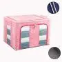 Aimbinet Storage Boxes Foldable Storage Bag Dust Moisture Proof Wardrobe Organized Boxes for Quilt Clothing 1PC (Pink) Aimbinet Storage Boxes Foldable Storage Bag Dust Moisture Proof Wardrobe Organized Boxes for Quilt Clothing 1PC (Pink)