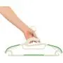 HOOKED Non Slip Clothes Hangers - Care for Your Clothes, Organize Your Closet! Slim Shape Saves Space Helps You Choose Your Clothes & Look Your Best! Strong ABS Plastic Won’t Snap! (Set of 20 Summer)