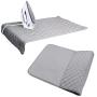 Houseables Ironing Blanket, Magnetic Mat Laundry Pad, 18.25''x32.5'', Gray, Quilted, Washer Dryer Heat Resistant Pad, Iron Board Alternative Cover