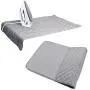 Houseables Ironing Blanket, Magnetic Mat Laundry Pad, 18.25''x32.5'', Gray, Quilted, Washer Dryer Heat Resistant Pad, Iron Board Alternative Cover