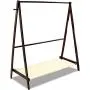 DL-Furniture - Laundry Drying Rack/Stand Garment Rack Cloth Hanger For Home and Business | Cherry