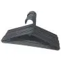 Light Weight Plastic Adult Cloth Hangers Black ? 16 Ct Light Weight Plastic Adult Cloth Hangers Black ? 16 Ct