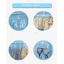 TYXQ Multi-Function Collapsible Plastic Clothes Hangers, Detachable 360°Rotating Hook with Clips Magic Folding Pants Hangers