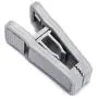 HOUSE DAY 20 Pack Plastic Finger Clips for Hangers, Grey Pants Hanger Clips, Strong Pinch Grip Clips for Use with Slim-line Clothes Hangers, Clips for Velvet Hangers