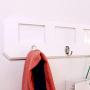 XFY YXF-Wooden Coat Rack Simple and Modern Hanging Aluminum Alloy Coat Rack Wall Hanging Hanger Hook White Creative Clothes Rack YXF-@@