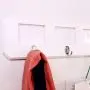 XFY YXF-Wooden Coat Rack Simple and Modern Hanging Aluminum Alloy Coat Rack Wall Hanging Hanger Hook White Creative Clothes Rack YXF-@@