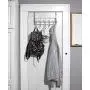 Galashield Over The Door Hook Stainless Steel Organizer Door Hanger Towel Rack (10 Hooks)