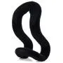 HANGERWORLD 20 Black 2inch x 1inch Flocked Velvet Space Saving Connectors Coat Clothes Hangers Multi Hang HANGERWORLD 20 Black 2inch x 1inch Flocked Velvet Space Saving Connectors Coat Clothes Hangers Multi Hang