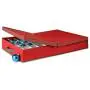Honey-Can-Do Ornament Storage Boxes with Dividers, Red/Green Honey-Can-Do Ornament Storage Boxes with Dividers, Red/Green