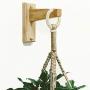 Hanging Plant Bracket for Macrame Plant Hangers, Wood Wall Hook for Indoor Hanging Planters