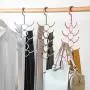 lliang Hangers Rotatable 10-Claw Clothes Hanger Windproof Clothes Hanger Handbag Bag Holder Space Saving Clothes Hanger Organizer