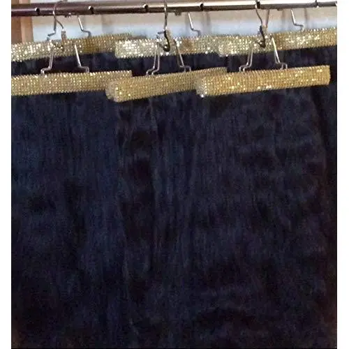 Gold Hair Extension Hangers (set of 10)