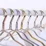 High-tech type 5/10PCS Aluminum Alloy Clothes Hanger Anti Skid Clothes Hanging Wardrobe Storage No Trace Clothes Drying Rack,4-5PCS
