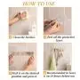 D-buy Self Adhesive Wall Hooks Waterproof Wall Hangers 10 Heavy Duty Hooks for Kitchen, Bathroom, Bedroom and Office, Super Power Adhesive Wall Hangers