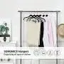 SONGMICS 30-Pack Pants Hangers, 16.7 Inch Velvet Trousers Hangers, with Adjustable Clips, Heavy Duty, Non-Slip, Space-Saving, for Pants, Skirts, Coat, Dresses, Tank Tops, Black UCRF12B30 SONGMICS 30-Pack Pants Hangers, 16.7 Inch Velvet Trousers Hangers, with Adjustable Clips, Heavy Duty, Non-Slip, Space-Saving, for Pants, Skirts, Coat, Dresses, Tank Tops, Black UCRF12B30