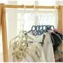 10pcs 3D Space Saving Hanger Magic Clothes Hanger with Hook Closet Organizer Home Tool 10pcs 3D Space Saving Hanger Magic Clothes Hanger with Hook Closet Organizer Home Tool