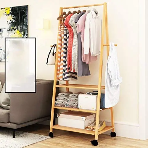 LBMy Hangers Coat Rack Bedroom Floor Hanger Removable Hanger Simple Nan Bamboo Clothes Rack Drying Rack Coat Hangers (Size : 80cm) LBMy Hangers Coat Rack Bedroom Floor Hanger Removable Hanger Simple Nan Bamboo Clothes Rack Drying Rack Coat Hangers (Size : 80cm)
