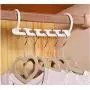 10pc Clothes Coat Hanger Organizer Multi-Port Support Baby Clothes Drying Racks Plastic Scarf Storage Rack Hangers for Clothes Decoration