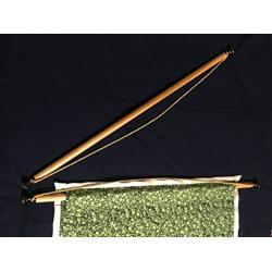 Custom Wall-hanging Rod for Quilts, Tapestries or Banners - custom length 18-28" long