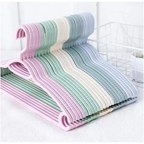 10pcs Random Color Plastic Hangers for Clothes Pegs Wire Antiskid Drying Clothes Rack Adult and Children Hanger Outdoor Drying Rack 10pcs Random Color Plastic Hangers for Clothes Pegs Wire Antiskid Drying Clothes Rack Adult and Children Hanger Outdoor Drying Rack