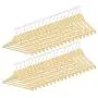 Whitmor Natural Grade Wood Suit Hangers, Set of 36 Whitmor Natural Grade Wood Suit Hangers, Set of 36