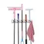 ONMIER Mop and Broom Holder, Multipurpose Wall Mounted Organizer Storage Hooks, Ideal Tools Hanger for Kitchen Garden, Garage, laundry room (5 Position 6 Hooks) ONMIER Mop and Broom Holder, Multipurpose Wall Mounted Organizer Storage Hooks, Ideal Tools Hanger for Kitchen Garden, Garage, laundry room (5 Position 6 Hooks)