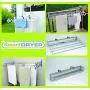 The Original Smartdryer Indoor/Outdoor Retractable Clothes Drying Rack - Ideal for Your RV, Balcony, Pool Side or Laundry Room - Full Size Version - 46 Inch