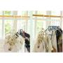 10pcs 3D Space Saving Space Hanger Clothes Hanger Hook Decoration
