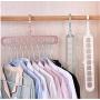 10pcs Random Color Multi-Function Folding Magic Hook Nine-Hole Rotation Magic Clothes Hanger Drying Cabinet Bedroom Clothes Home Storage Tools 10pcs Random Color Multi-Function Folding Magic Hook Nine-Hole Rotation Magic Clothes Hanger Drying Cabinet Bedroom Clothes Home Storage Tools