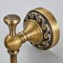 Leyden TM Antique Brass Finish Bathroom Towel Hanger Wall Mounted Clothes Hook Robe Hooks
