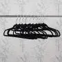Beldray LA063717BLKEU 10 Pack Premium Velvet Clothes Hangers, Black, 42 x 22.5 x 0.6 cm Beldray LA063717BLKEU 10 Pack Premium Velvet Clothes Hangers, Black, 42 x 22.5 x 0.6 cm