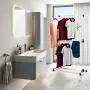 SUNPACE Garment Rack Rolling Metal Free Standing Clothes Rack Stand Portable Hanging for Clothes,Jacket,Shirt,Long Dress