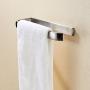 ROZIN Wall Mounted Bath Towel Hanger Single Towel Bar Brushed Nickel