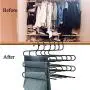 aome S-Type Black Stainless Steel Clothes Pants Hangers Closet Storage Organizer for Pants Jeans Scarf Hanging (13.4 x 15.7inch) (1-Piece) aome S-Type Black Stainless Steel Clothes Pants Hangers Closet Storage Organizer for Pants Jeans Scarf Hanging (13.4 x 15.7inch) (1-Piece)