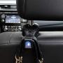 Prosaice 2pcs Car Back Seat Hook Car Interior Hidden Hook Headrest Hanger with LED Light for Hanging Bag