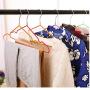 Colorful Thick PVC Coated Metal Clothes Hanger, Space Saving Non Slip Shirts Dress Coats Hangers Rack 10pcs Random Color