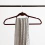 IRIS Non-Slip Clothes Hanger, Brown, Set of 10