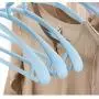 LIUFENGLONG Clothes Hangers Set, 20 Pieces Hangers Plastic Sturdy and Space Saving for Suit Clothes Everyday Standard Use Clothing Pants Skirt Hangers for Home Closet Clothing Organiser LIUFENGLONG Clothes Hangers Set, 20 Pieces Hangers Plastic Sturdy and Space Saving for Suit Clothes Everyday Standard Use Clothing Pants Skirt Hangers for Home Closet Clothing Organiser