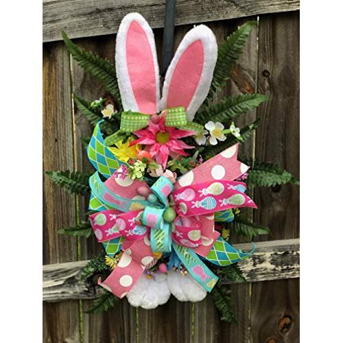 Easter Wreath | Easter Decor | Easter Door Hanger | Wall Decor | FREE Shipping | Hard Working Mom