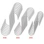 EAONE 40 Pack S Shaped Hooks 3 Sizes, Heavy Duty Stainless Steel S Hooks Rack Hangers for Hanging Kitchenware Pan Pots Utensils Clothes Bags Towels Plants, Silver EAONE 40 Pack S Shaped Hooks 3 Sizes, Heavy Duty Stainless Steel S Hooks Rack Hangers for Hanging Kitchenware Pan Pots Utensils Clothes Bags Towels Plants, Silver