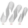 EAONE 40 Pack S Shaped Hooks 3 Sizes, Heavy Duty Stainless Steel S Hooks Rack Hangers for Hanging Kitchenware Pan Pots Utensils Clothes Bags Towels Plants, Silver EAONE 40 Pack S Shaped Hooks 3 Sizes, Heavy Duty Stainless Steel S Hooks Rack Hangers for Hanging Kitchenware Pan Pots Utensils Clothes Bags Towels Plants, Silver